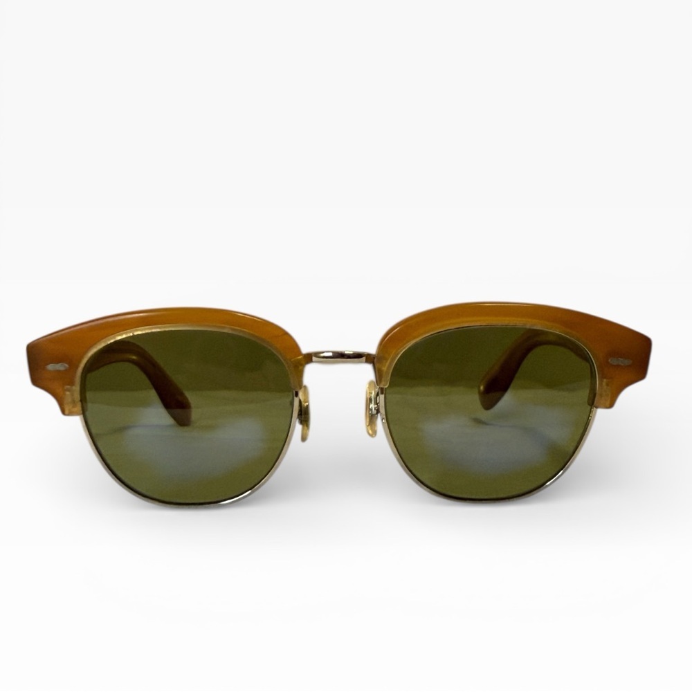 Authentic Oliver Peoples Cary Grant 2 Tortoiseshell Sunglasses Spring Polarized - Picture 6 of 13